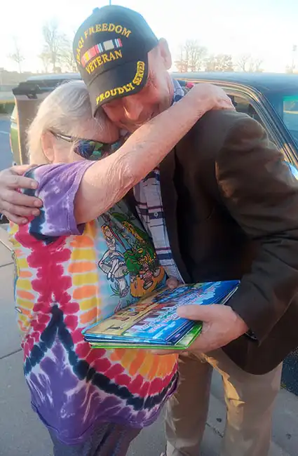 178_More Community love shared with author and Veteran David Haave 2024 Missouri